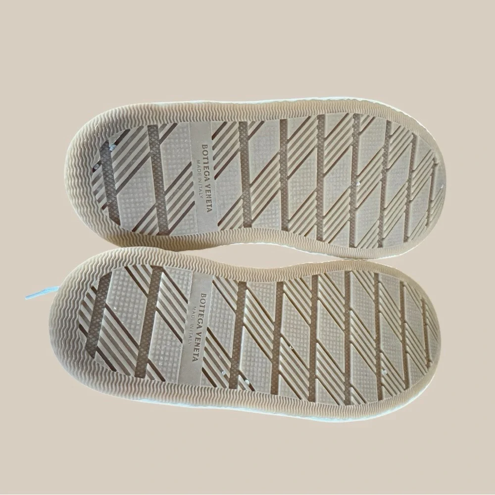 Bottega Veneta Eliot High-Top Canvas Sneakers